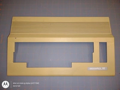Commodore C64 TOP COVER ONLY  Vintage Original REPLACEMENT -- INTACT  - Image 1 of 4