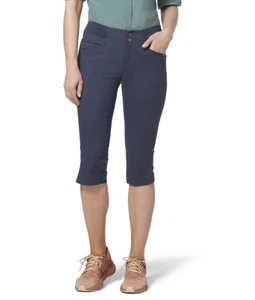 Royal Robbins Jammer II Capri Pants Sz 16 Navy Trim Fit Stretch UPF 50+ New Tag - Picture 1 of 12