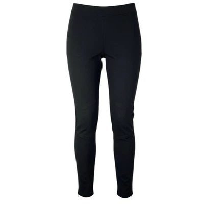 Polo Ralph Lauren Ponte Knit Pull On Black Ankle Zip Equestrian Pant Size 14 - Image 1 of 4