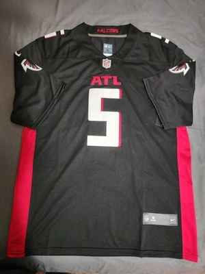 Camiseta cosida Drake London Atlanta Falcons para hombre #5 talla XL cosida nueva con etiquetas  Foto 1 de 2