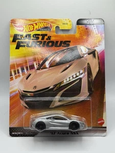 Hot Wheels Premium Fast & Furious '17 Acura NSX - Diecast Real Riders - Picture 1 of 5