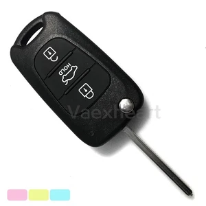 Replace Flip Key Shell fit for KIA Rondo Sportage Soul Rio Remote Case 3B S161C - Picture 1 of 11