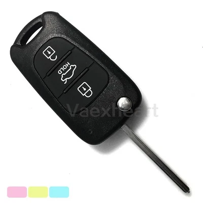 Replace Flip Key Shell fit for KIA Rondo Sportage Soul Rio Remote Case 3B S161C - Image 1 of 4