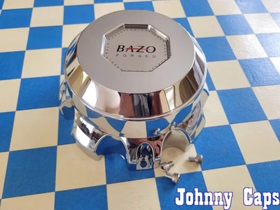 Ruedas BAZO # B-356. Tapa central de rueda personalizada cromada nueva (con pernos) [78] (cantidad. 1) Foto 1 de 4