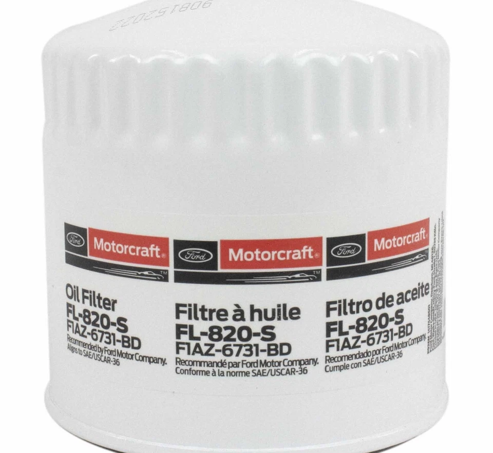 MOTORCRAFT FL820S Oil Filter fits OEM Ford Dodge Lincoln Mazda Chysler - Image 1 of 4