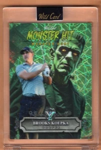 Comodín 2025 Haunted Hits Brooks Koepka Monster Hit Verde 1/1 Frankenstein - Imagen 1 de 1