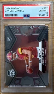 Jayden Daniels 2024 Mosaic Rookie Card Graded #272 - PSA 10 - Bild 1 von 2