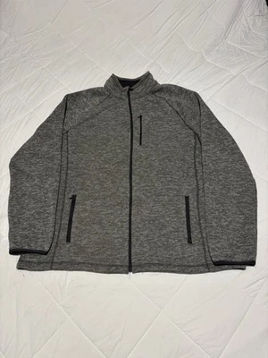 Swiss+Tech Zip-Up Fleece Jacket Size XXL Outdoor Nature Hiking Utility Casual - Image 1 of 4