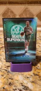 2023-24 Panini Noir Gary Payton #EI-PAY Emblazoned Ink Autographs Auto /49 GLOVE - Picture 1 of 3