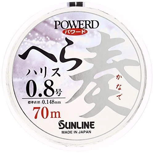 Sunline Harris Powered Spatola Kanade Nylon 70 m 0,6 trasparente NUOVO - Immagine 1 di 1
