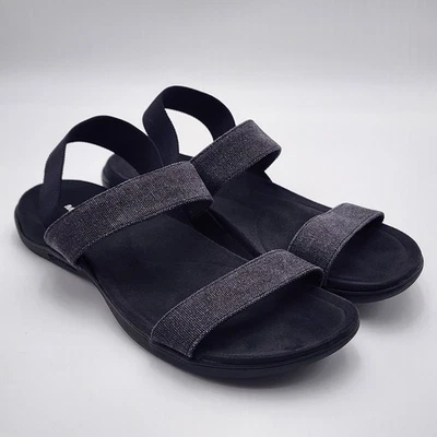 Sandalia Merrell District Finlay para mujer 11 deportiva negra desvanecida denim al aire libre nueva sin caja Foto 1 de 4