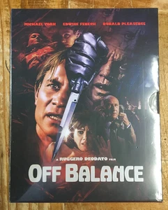 Off Balance / Phantom of Death Blu Ray & OST CD Cauldron Film Slipcover Deodato - Picture 1 of 2