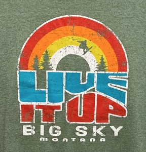 T-Shirt LRG "Live It Up" Big Sky Montana T-Shirt - Picture 1 of 2