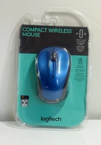Logitech Compact 2,4 GHz Kabellose Maus 910-005754 (Blau) - Bild 1 von 3