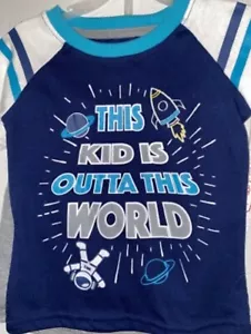 Toddler Outfit T-shirt Shirt W/ Shorts Outfits size 3T Out Of This World - Picture 1 of 2