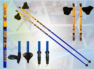 SPORTLYNX Skate 70% Carbon Rollski Skating Nordic Blading Skike Stöcke