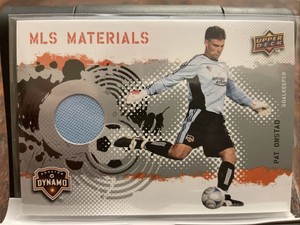 2009 Upper Deck MLS Materials #MT-PO Pat Onstad Houston Dynamo