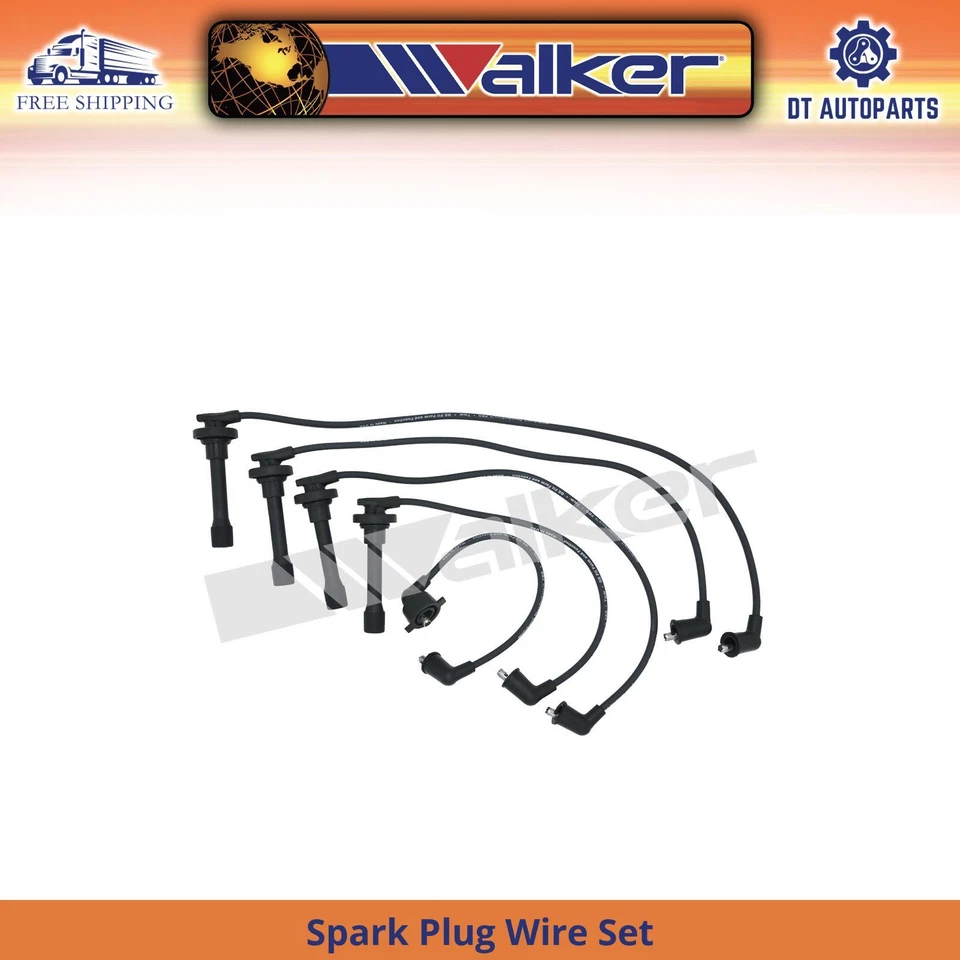 Juego de cables de bujía Walker 1991 1992 1993 para Honda Accord 1990-1997 2,2 L L4 Foto 1 de 1