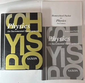 Saxon Physics SET (1st Ed) Student Textbook, Answer Key & Test Forms - Picture 1 of 5