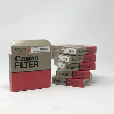 CANON 55mm ORANGE #15 Filter BRAND NEW! FREE SHIPPING! - Image 1 of 3