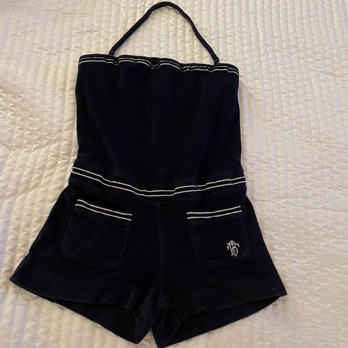 Abito tuta da spiaggia Tory Burch Halter Terry taglia S