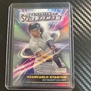 Giancarlo Stanton 2024 Stadium Club #VV-2 Virtuosos of Velocity New York Yankees - Picture 1 of 2