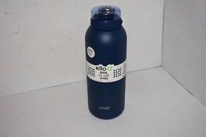 Ello Cooper 40oz Stainless Steel Water Bottle Vacuum Insulated Blue - Picture 1 of 5