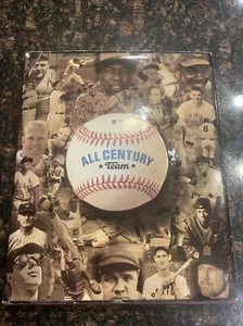 MLB Baseball All Century Team Hardcovr Book Signed By Bud Selig Commissioner COA - Picture 1 of 12
