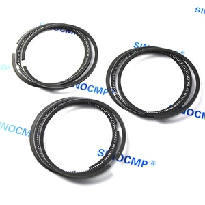 Anillos de pistón de motor 3TNA72 3TNA72L para piezas de excavadora Yanmar Kobelco SK15SR - Imagen 1 de 3