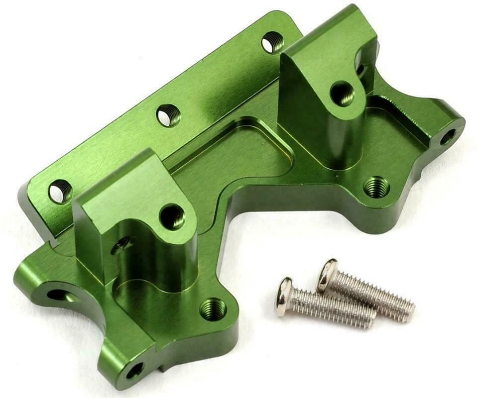 STRC GREEN ALUMINUM BULKHEAD ST2530G TRAXXAS SLASH STAMPEDE RUSTLER BANDIT 2WD - Image 1 of 1