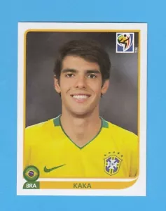 Football sticker #499 Ricardo Kaka Brazil FIFA WC South Africa 2010 Panini - Picture 1 of 2