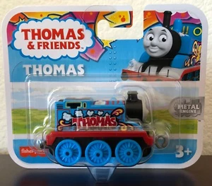 Graffiti Gordon Thomas & Friends Push Along Metal Engine Train New - Picture 1 of 2