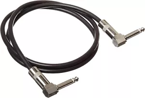 PROCO STAGEMASTER SEGLL-2 2ft Shielded Patch Cable 1/4"Right Angle to 1/4"Right - Picture 1 of 3