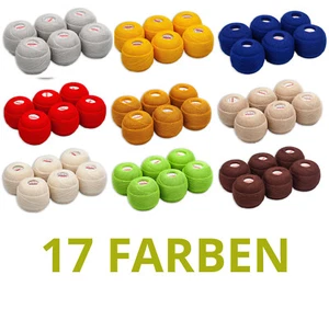 Przędza szydełkowa 20 nici bawełnianych bawełna merceryzowana 100g 6 sztuk 17 kolorów - Zdjęcie 1 z 18