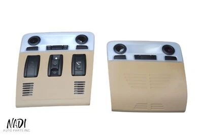 BMW E90 328I 335I 2009-2011 delantero y trasero beige bronceado cúpula conjunto de luz OEM Foto 1 de 4