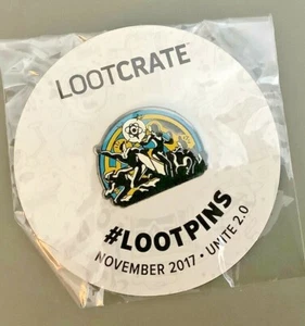 LOOT CRATE EXCLUSIVE PIN November 2017 Unite 2.0 - Picture 1 of 2