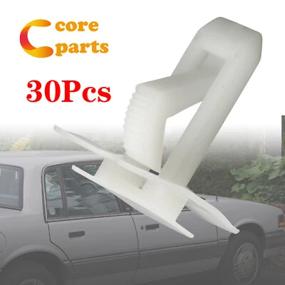 Sujetador de retención de clip de moldura de decoración 30 piezas para Chevrolet Cavalier Caprice 2046 Foto 1 de 4