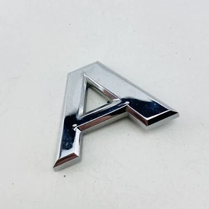 2007-2012 Nissan Altima Coupe Letter Logo Badge Trunk Lid Rear Chrome OEM D98A-2 - Picture 1 of 6
