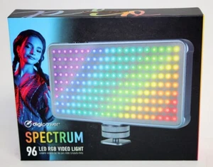 Digipower Spectrum 96 LED RGB Video Light - NEW OB! - Picture 1 of 3