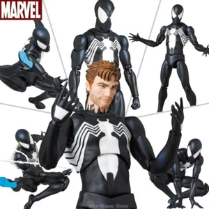 MAFEX No.147 Spider-Man Black Costume COMIC Ver. Action Figure Licensed Repo NEW - Picture 1 of 6