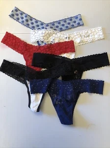 6 NEUE Victoria's Secret Vintage 2010er The Lacie Tanga Höschen Set EINHEITSGRÖSSE/Einheitsgröße - Bild 1 von 11
