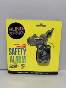 BLING STING Personal Safety Alarm Keychain/Bag Clip LOUD 125dB Alarm w/LED Light - Picture 1 of 3