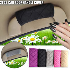 Car Interior Roof Handle Cover Roof Handrail Soft Plush Armrest Handle Protector