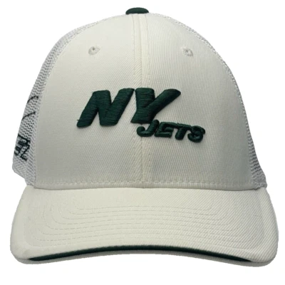 NOVO - NY New York JETS NFL LICENCIADO REEBOK Malha Traseira OFICIAL Linha Lateral Tamanho G/XL - Imagem 1 de 4