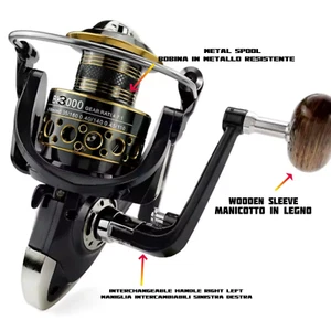 Mulinelli da pesca spinning carp fishing 3000⭐⭐⭐⭐⭐ - Foto 1 di 2