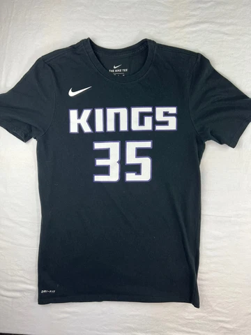 Nike Dri Fit Shirt Mens Small Black Marvin Bagley III Sacramento Kings NBA Cover