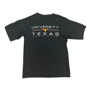 University Of Texas Athletics Mens Size Small T Shirt Black White Orange - Picture 1 of 3