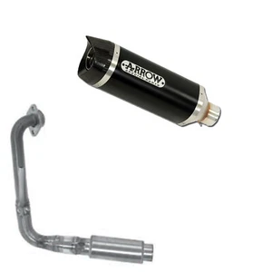 SCARICO COMPLETO ARROW PER YAMAHA YZF-R 125 2014 > 2016 THUNDER ALU DARK CARBY - Imagen 1 de 3