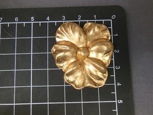 Stiefmütterchen Blume Messing Prägung Schmuckfund (osb218) - Bild 1 von 2