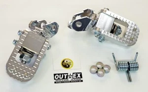 F-STEP plated bracket set KTM690SMC R OUTEX - Picture 1 of 7